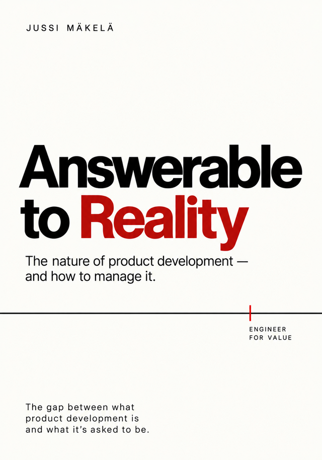 Answerable to Reality, by Jussi Mäkelä — book cover